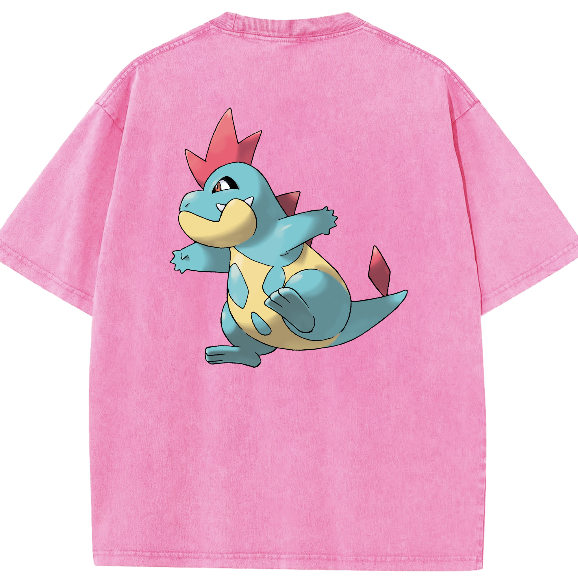 （画像用） ポケットモンスター Pokémon 綿100% ヴィンテージ風 半袖Tシャツ（背面プリント）